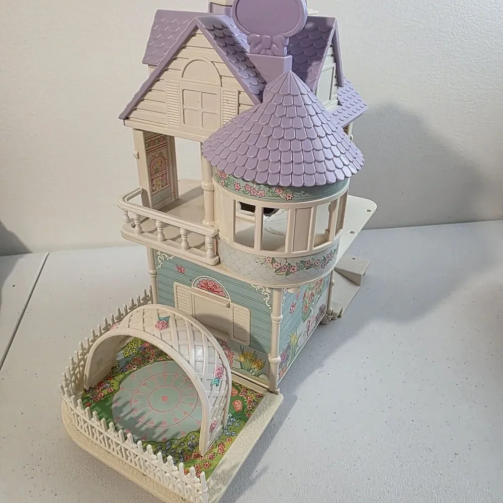 Fisher Price Precious Places Baby's Nursery Cottage 1988 Vintage Vtg Read